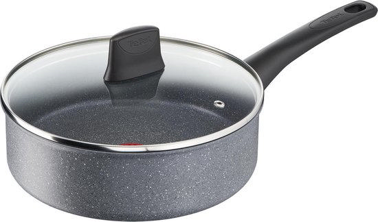 TEFAL MINERALIA FORCE INDUCTION PAN WITH LID 24CM