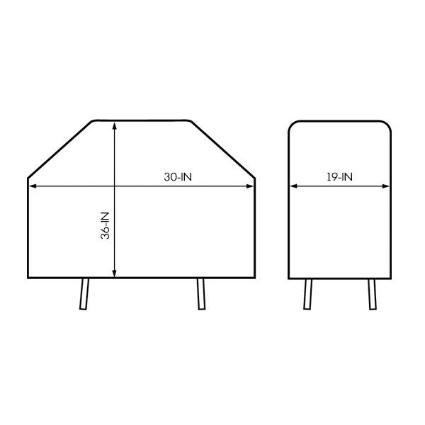 BROIL KING COVER FOR BBQ GEM 320