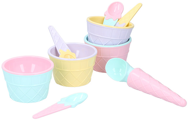 ICE CREAM SET 9PCS