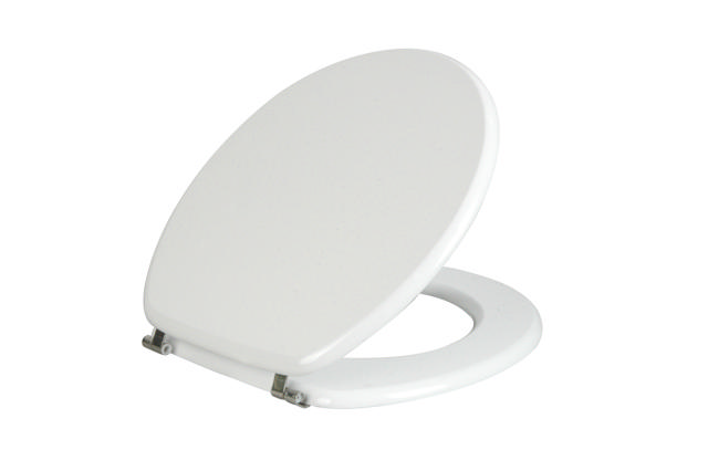 BEMO MDF WHITE TOILET SEATS