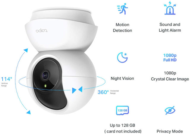 TP-LINK TAPO C200 1080p HOME SECURITY WI-FI CAMERA