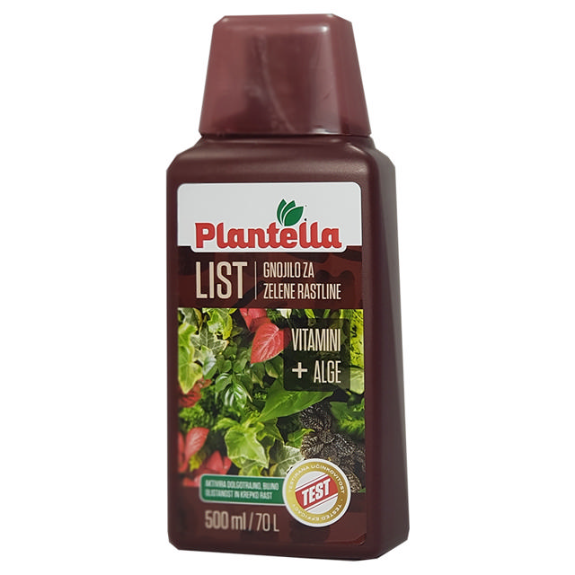 PLANTELLA LIQUID FERTILISER FOR LEAFY PLANTS 500ML