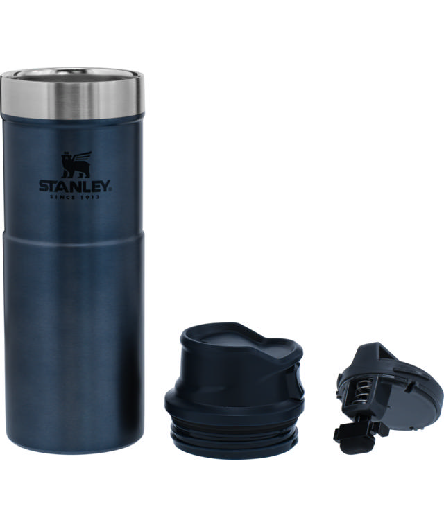 STANLEY CLASSIC TRIGGER ACTION TRAVEL MUG BLUE 0,47LTR