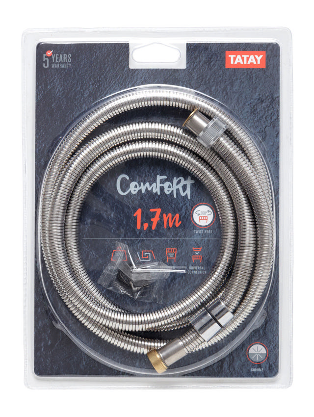 TATAY SHOWER HOSE COMFORT 1.7M