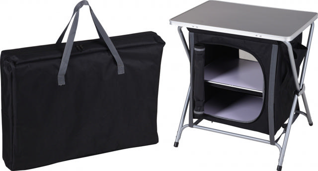 FOLDABLE  CABINET BLACK