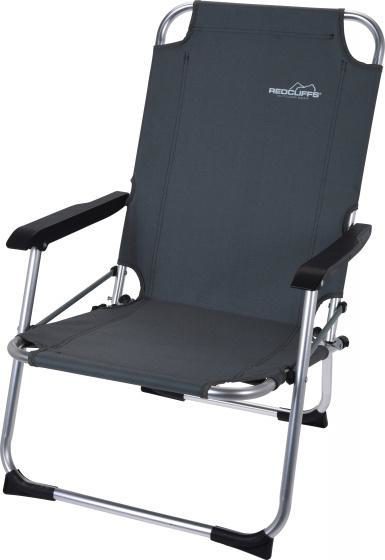 FOLDING CHAIR LOW BACK CHAIR DARK GREY 45X54X76CM