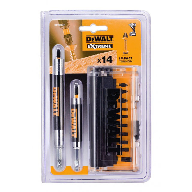 DEWALT SET TORSION 14 PCS