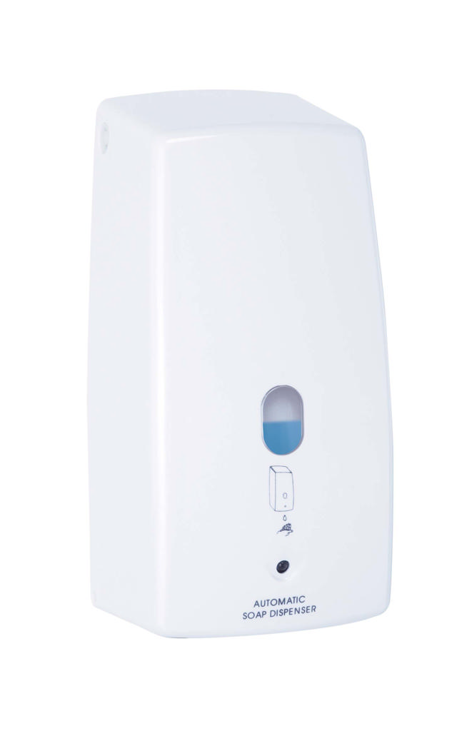 WENKO INFRARED SENSOR WALL SOAP DISPENSER 650ML WHITE