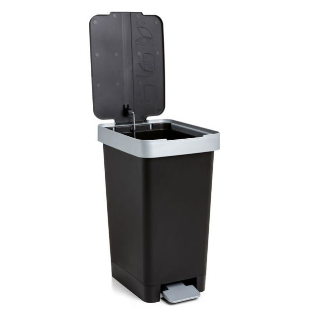 TATAY PEDAL BIN 25L ''SMART'' BLACK