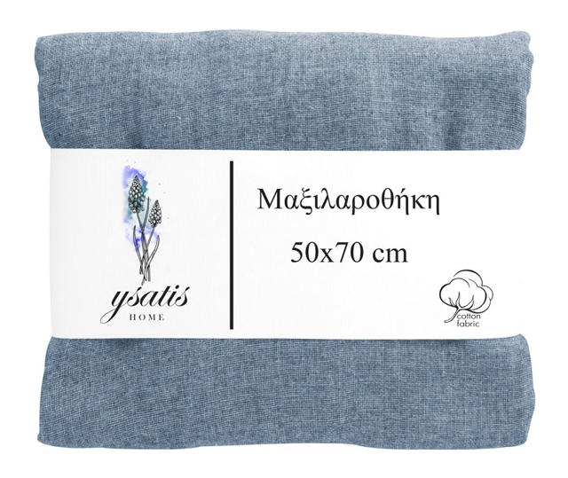 PILLOWCASE YSATIS 50X70CM BLUE