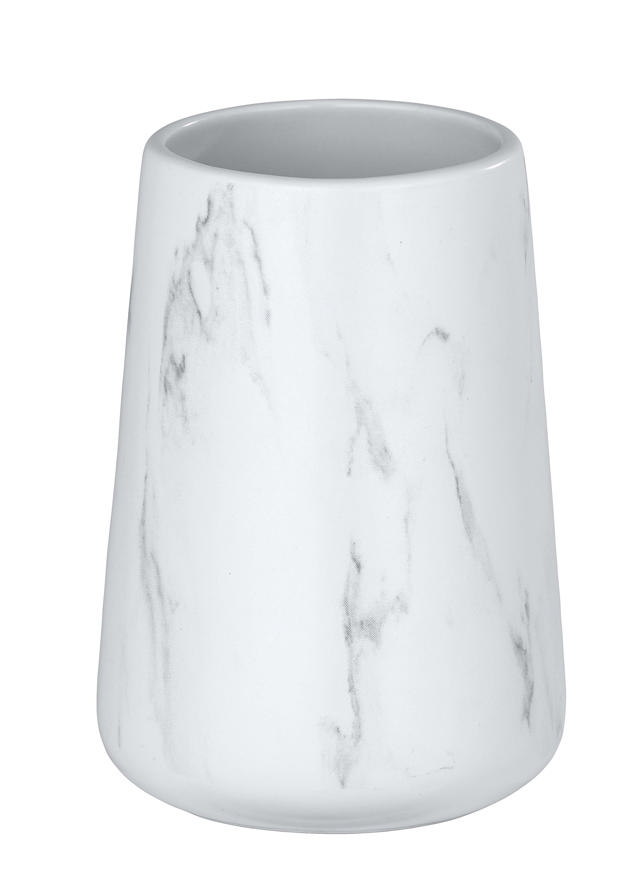 WENKO CERAMIC TUMBLER ADRADA WHITE/ GOLD