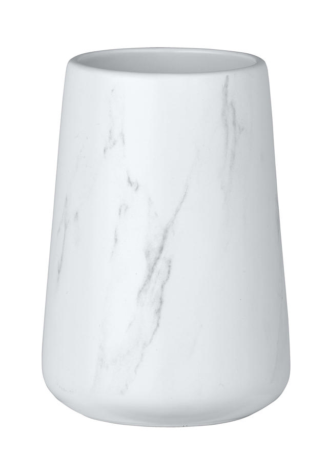 WENKO CERAMIC TUMBLER ADRADA WHITE/ GOLD