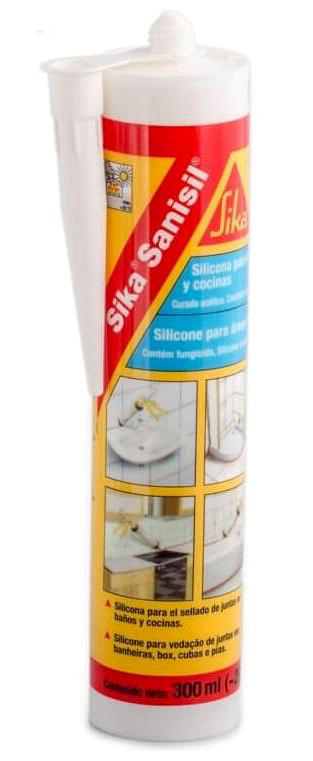 SIKA SANISIL SILICONE WHITE 300ML