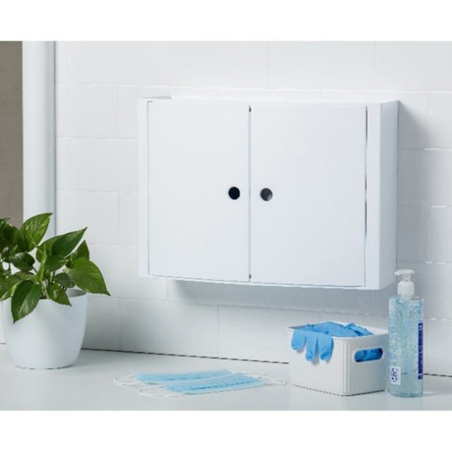 TATAY HORIZONTAL CABINET WHITE 46X15.5X32CM