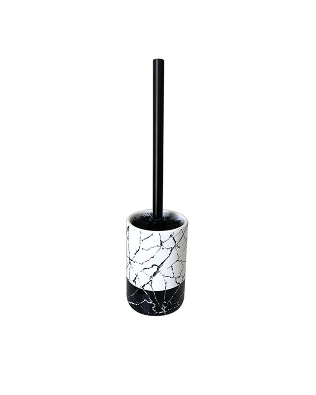 TOILET BRUSH J1245B-E BLACK & WHITE