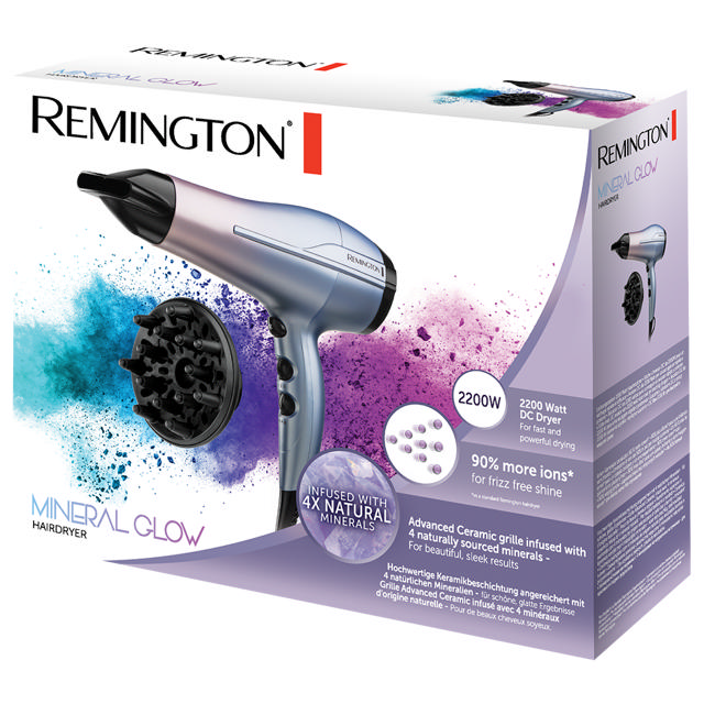 REMINGTON D5408 MINERAL GLOW HAIR DRYER