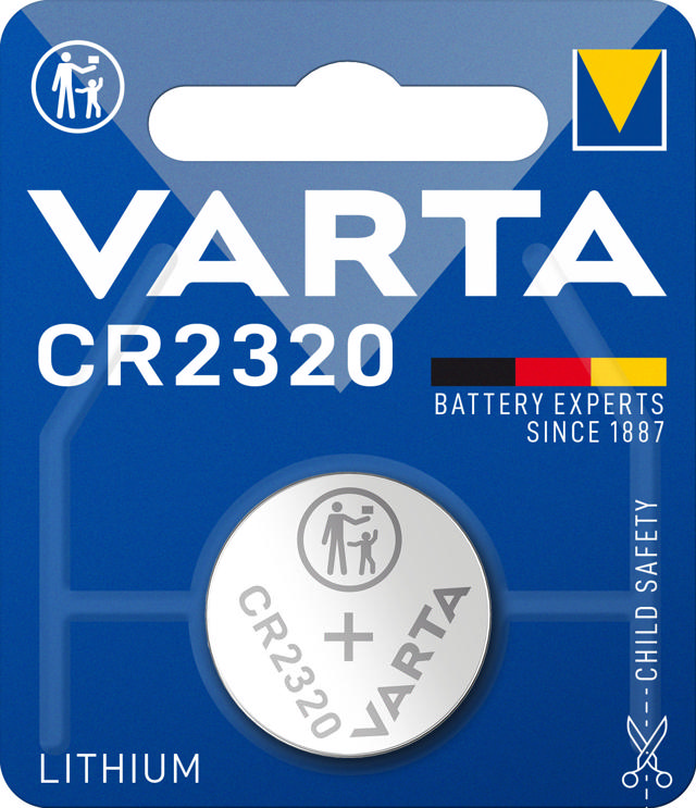 VARTA LITHIUM COIN CR2320 (BUTTON CELL BATTERY, 3V) PACK OF 1