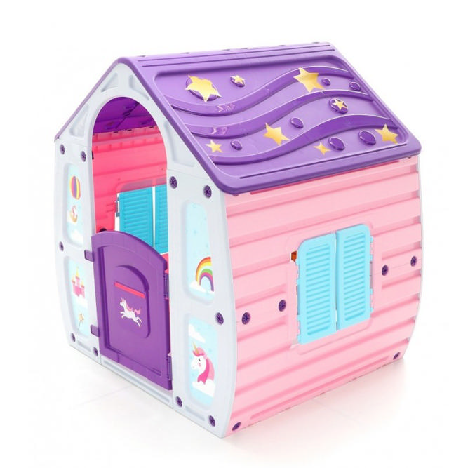 STARPLAST MAGICA HOUSE UNICORN PINK/ WHITE/ PURPLE