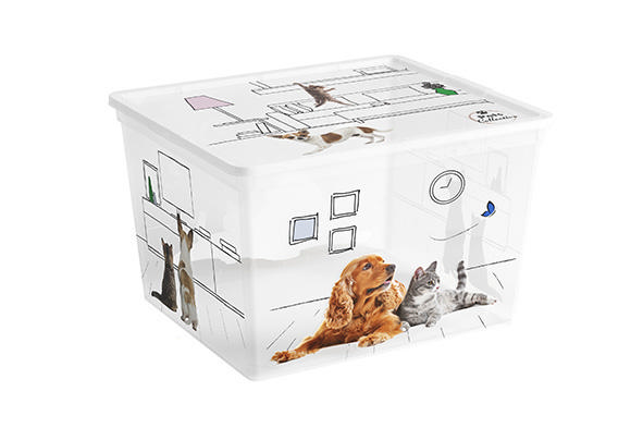 KIS PETS C-BOX CUBE STORAGE BOX 27L 34X40XH25CM