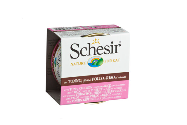 SCHESIR SR CAT JELLY TUNA W CKN 85G