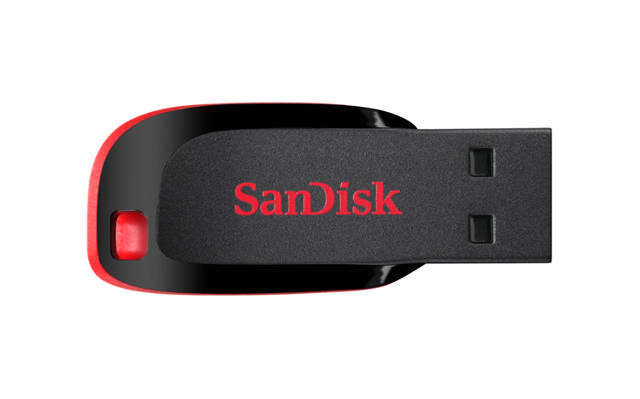 SANDISK USB 2.0 32GB BLACK