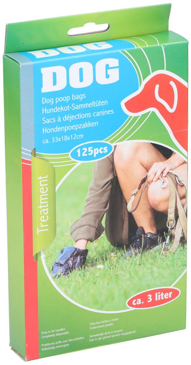 DOG POOP BAGS 125PCS