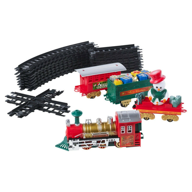 TRAIN XMAS SET OF 39PCS