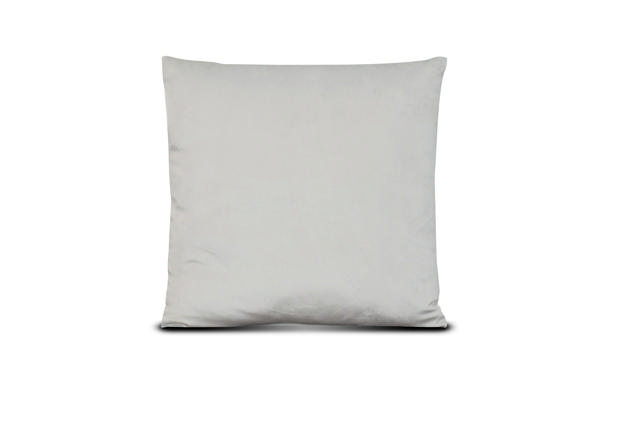 EASY HOME CUSHION VELVET 40X40CM GREY