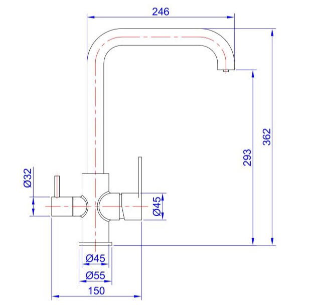 PLUIE EPOS COLLECTION 3WAY MIXER