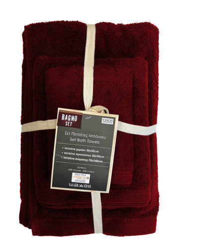 IONION BATH TOWELS PROMO SET 3PCS BORD