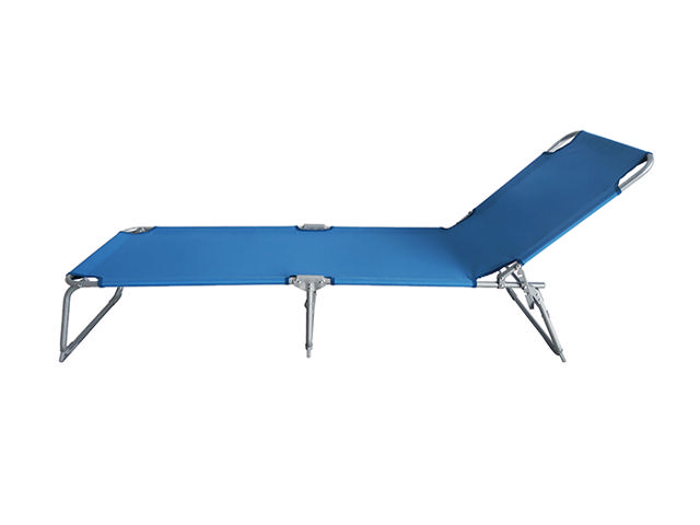 RELAX BEACH BED TEXTLINE BLUE 189X56X28CM