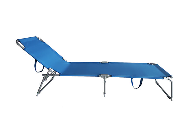 RELAX BEACH BED TEXTLINE BLUE 189X56X28CM