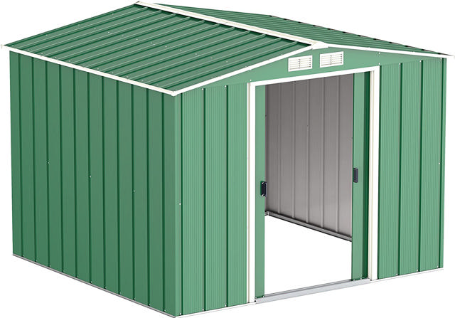  DURAMAX ECO METAL SHED 8X8FT GREEN