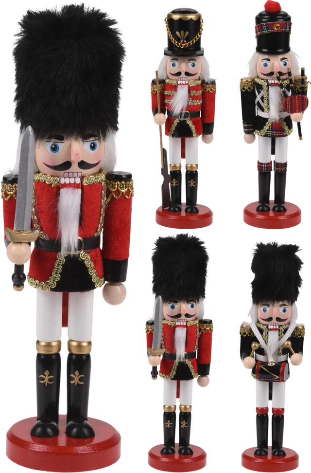 NUTCRACKER 25CM SCOTTISH 4ASS