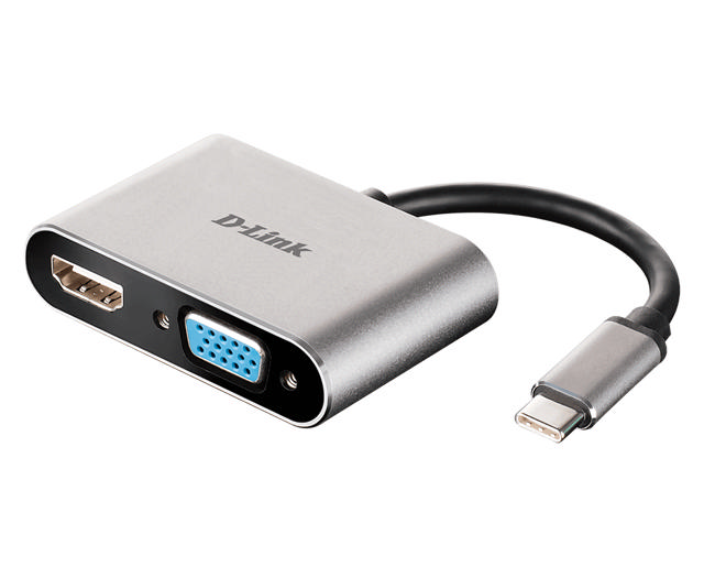 D-LINK DUB-V210 ADAPTER 2IN1 USB-C/HDMI