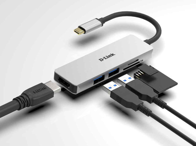 D-LINK DUB-M530 5 IN 1 USB-C HUB