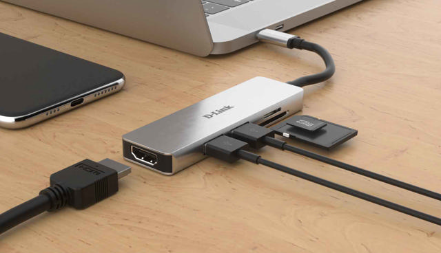 D-LINK DUB-M530 5 IN 1 USB-C HUB