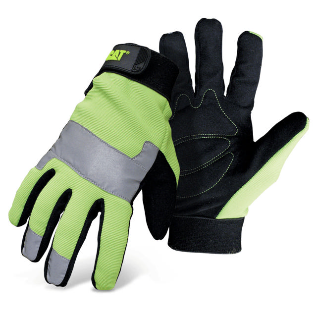 CAT HI VIS PADDED PALM A/WRIST