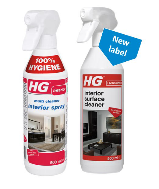 HG INTERIOR SURFACE CLEANER SPRAY 500ML