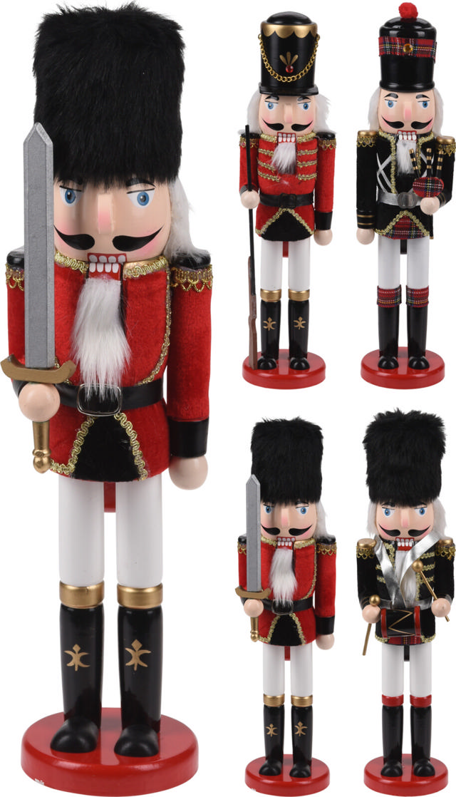 NUTCRACKER 38CM SCOTTISH 4ASS