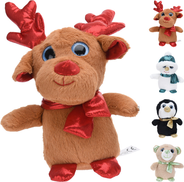 XMAS FIGURE PLUSH 19CM