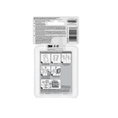 3M COMMAND STRIPS 600G - 3.6KG CLEAR