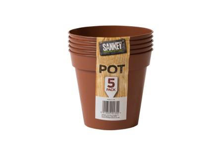 STRATA GROW POTS 10CM PACK OF 5PCS