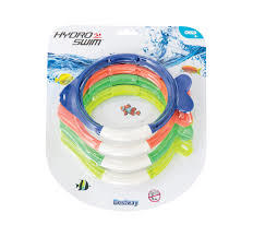 BESTWAY 26009 DIVE RING TOYS 4PCS