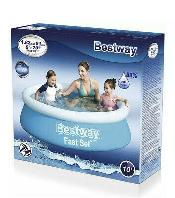 BESTWAY 57392 MY FIRST FAST SET ΠΙΣΙΝΑ 183X51CM ΜΠΛΕ