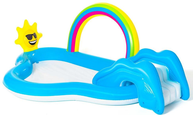 BESTWAY 53092 RAINBOW KIDS POOL 257X145X91CM