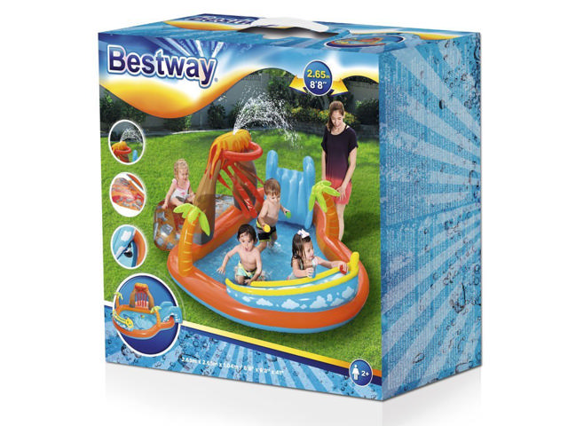 BESTWAY 53069 LAVA LAGOON KIDS POOL 265X265X104CM