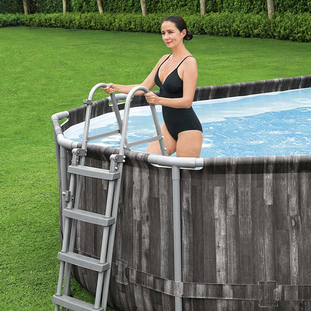 BESTWAY 5611R POWER STEEL OVAL FRAME POOL 610X366X122CM