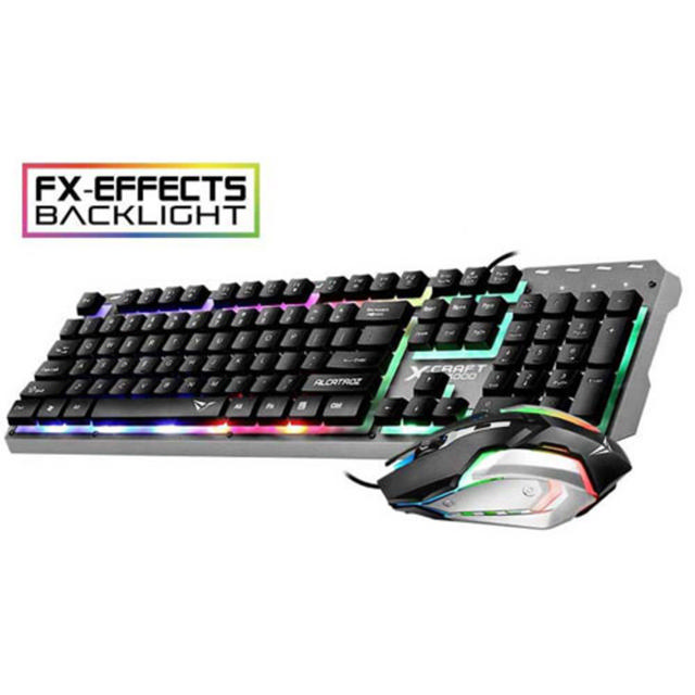 ALCATROZ XC-1000 X-CRAFT GAMING KEYBOARD & MOUSE COMBO