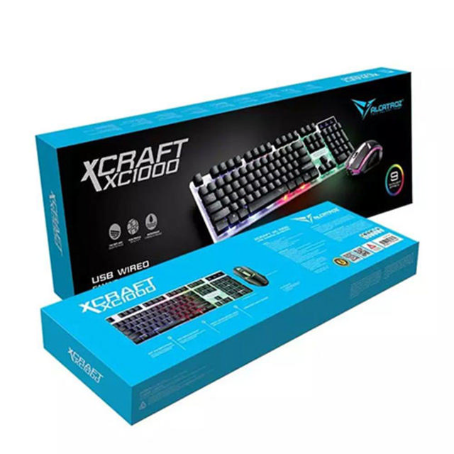 ALCATROZ XC-1000 X-CRAFT GAMING KEYBOARD & MOUSE COMBO